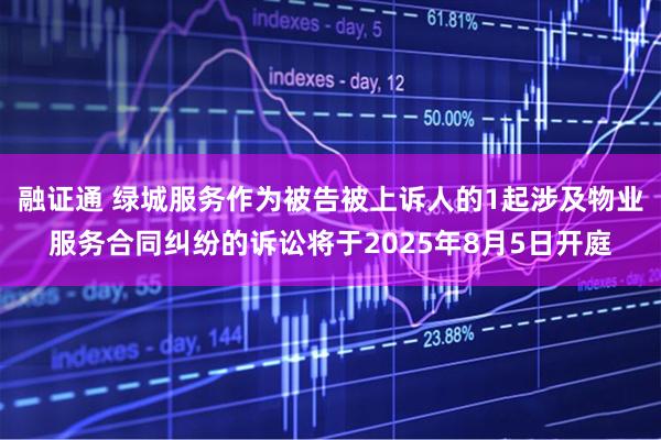 融证通 绿城服务作为被告被上诉人的1起涉及物业服务合同纠纷的诉讼将于2025年8月5日开庭